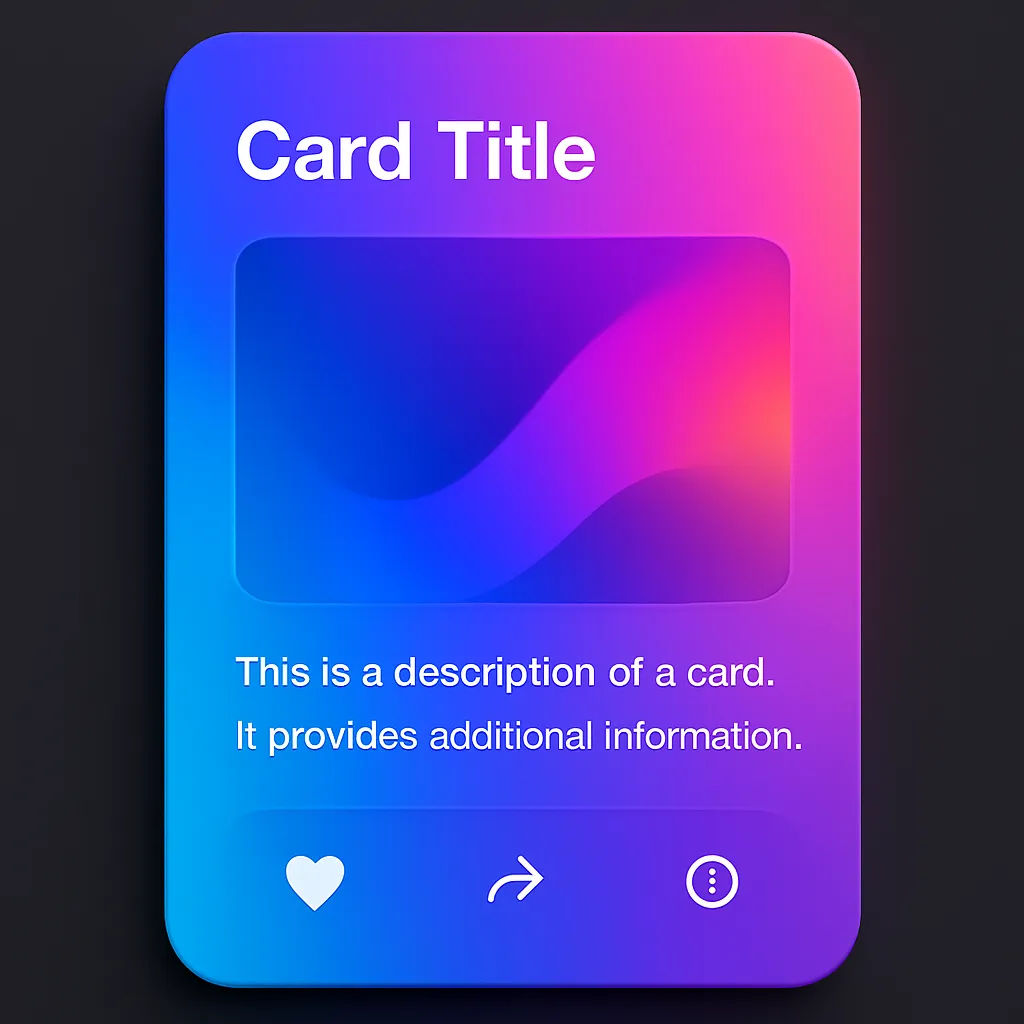 Creating an Interactive Activity Card UI with HTML, CSS, and SVG Icons